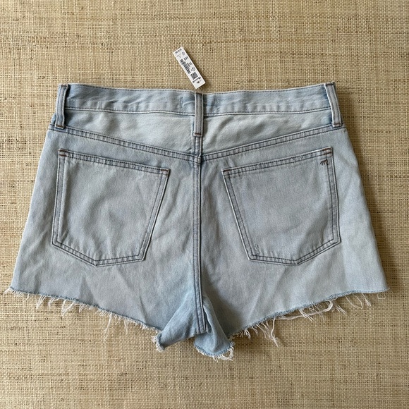 NWT Madewell Relaxed Denim Shorts (Size 28) - Picture 4 of 5
